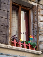 Italien-Venedig-Fenster