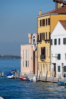 Italien-Venedig-Festlandblick